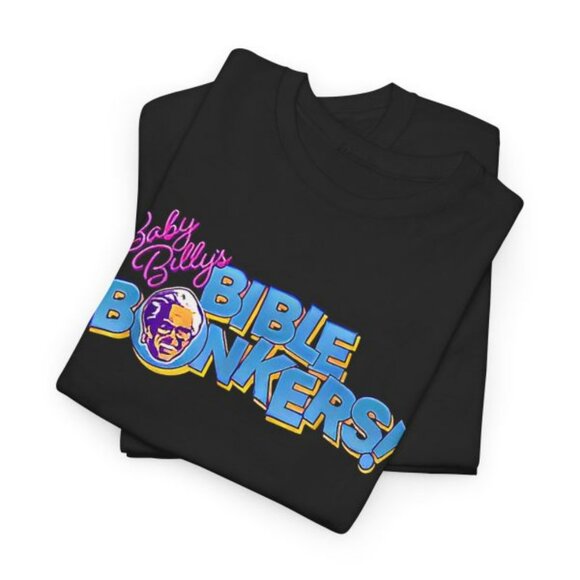 Funny Baby Billy’s Bible Bonkers Tee Shirt T-Shirt - Picture 2 of 6